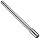 Union Butterfield 4531 High-Speed Steel Expansion Chucking Reamer, Straight Flute, Round Shank, Uncoated (Bright)
