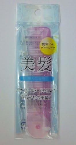 Pink Fold Hair Comb