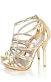 Strappy Metallic Sandal