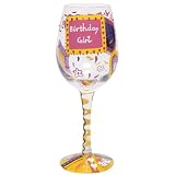 Lolita Love My Wine Birthday Girl Wine Glass 41VtphuehBL. SL160 Lolita Love My Wine Birthday Girl Wine Glass