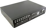 16 Channel CH Security Surveillance Digital Video Recorder DVR System Stand Alone H.264 500GB HDD Sixfold Operational 480 Display and Record - Mac OS Supported Firefox Chrome Safari Web View