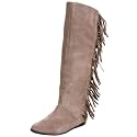 Steve Madden Women's Arizonaa Tall Shafted Fringe Boot