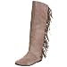 Steve Madden Women's Arizonaa Tall Shafted Fringe Boot