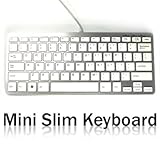GMYLE (TM) Super Slim USB 2.0 Mini Keyboard For Windows 7 XP Vista