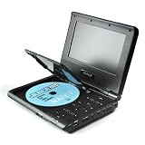 Produkt-Bild: Denver mobiler DVD-Player 18cm Display f&uuml;r Reise/Auto (12V, USB2.0/SD Anschluss, MP3, MPEG4, A/V-Out, Akku)