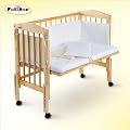 FabiMax Beistellbett BabyMax pro inkl. Matratze, Bettlaken und Nest Patricia, 3 Farben zur Auswahl