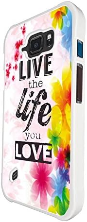 Floral shabby chic Live The Life You Love Design For Samsung Galaxy S7 G890 Fashion Trend CASE Back COVER Plastic&amp;Thin Metal