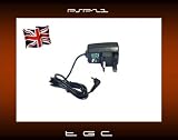 Electronics : TGC Black PSP UK 3 Pin - Slimline AC Charger/Adapter