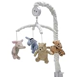 Disney My Friend Pooh Musical Mobile, Sage/Ivory