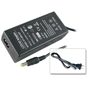 Replacement LCD Monitor Ac Adapter 12v 5a Power Supply with Cord by 