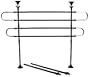 Heininger  4050 CommuteMate Pet Partition
