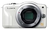 Panasonic ルミックス デジタル一眼カメラ/ボディ フルハイビジョンムービー一眼 シェルホワイト DMC-GF3-W