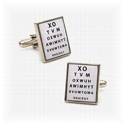 Eye Chart Cufflinks