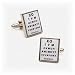 Eye Chart Cufflinks
