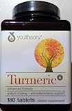 Youtheory Turmeric Advanced Formula 360 Tablets (In 2 Bottles)