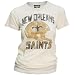New Orleans Saints Women's Vintage Short Sleeve T-Shirt (Sugar, Small)