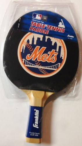 Franklin NEW YORK METS Table Tennis Ping Pong Paddle (Officially Licensed MLB Product)