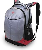 SwissGear Computer Backpack (Gray/Red)