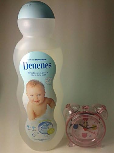 DENENES COLONIA 650 ML + MINI RELOJ DESPERTADOR