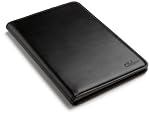 Cole Haan Hand-Stained Smooth Leather Cover for 2nd Generation Kindle with Hinge,Black 