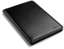 Cole Haan Hand-Stained Smooth Leather Kindle Cover with Hinge (Fits 6" Display, Latest Generation Kindle), Black