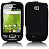 Funda de Silicona Negra Negro Samsung Galaxy Mini s5570