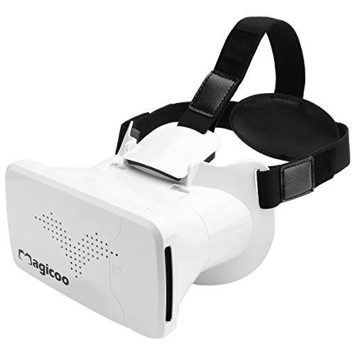 3D VR Glasses,Magicoo 3d Virtual Reality Headset Adjust Cardboard Video Movie Game Box for iPhone 6s/6 plus/6/5s/5c/5 Samsung Galaxy s5/s6/note4/note5 and Other 3.5"-6.0" smartphones