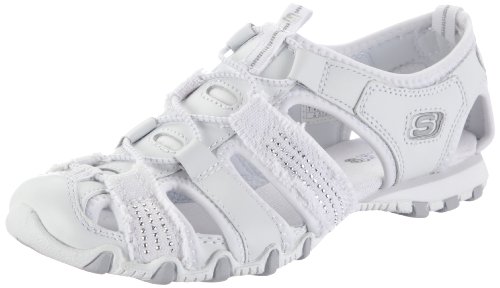 Skechers Bikers&nbsp;Seaboard 21461 WSL, Damen Sandalen, Weiss (WSL), EU 38 Preisvergleich
