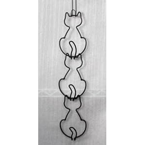 【クリックで詳細表示】【アイアン】 ジョイントハンガー ネコ