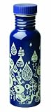 Blue Q Let's Drink The Drops Stainless Steel Water Bottle
