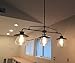 Monond Jemmy HO Loft Vintage Pendant Lights Industrial Style Edison Pendant Lamp (Black)