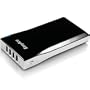 EasyAcc� SuperBoy 12000mAh Portable 4 USB Externer Akku Pack f�r iPad, Android Tablets and iPhone, Andorid Smartphone Handy, 5V 0.5A~2.1A, Aufladen 4 Ger�te gleichzeitig, Farbe: schwarz