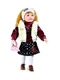STELLA 19" Vinyl Fashion Girl w/Hat Doll By Duck House ~Retired