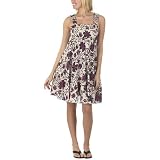 Juniors' Mossimo Supply Co. Tiered Dress - Purple/ Cream Print