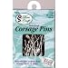 CORSAGE PINS TEARDROP 2 144/PKG-PEARL WHITE