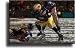 Completely Handpainted American Football Sport Painting, Custom Order FL2660, Oil on Canvas, with Option to Paint Jerry, Brett & Co. from Any Other Favorite Photograph or Picture, Unframed, Size 12
