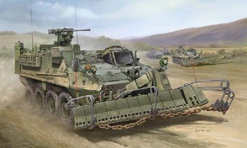 1/35 M1132 Stryker ESV with Surface Mine Plow