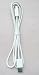 GENUINE HTC HERO WHITE USB DATA AND CHARGE CABLE BULK PACK