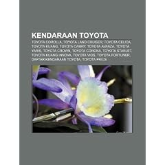 Kendaraan Toyota: Toyota Corolla, Toyota Land Cruiser, Toyota Celica, Toyota Kijang, Toyota Camry, Toyota Avanza, Toyota Yaris, Toyota C