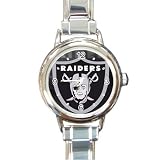 Oakland-Raiders Italian Charm Watch