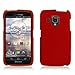Aimo Wireless PNR930LPCLP003 Rubber Essentials Slim and Durable Rubberized Case for Pantech Perception R930 - Retail Packaging - Red