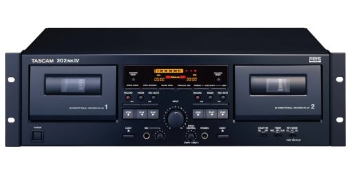 TASCAM 202MKIV Double Cassette Deck