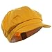 Cotton Elastic Newsboy Cap - Red W07S37C (5 Sizes: XS/S, S/M, M/L, XL/2XL, 2XL/3XL)