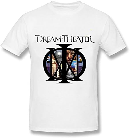 Men's Dream Theater Progressive Metal Logo T-shirt-White