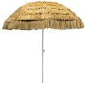 Hawaii Bast Sonnenschirme in den Farben Beige