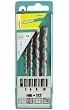 Wolfcraft 7767000 Spezial-Betonbohrer HM, Sortiment in Kunststoffkassette � 3,0-4,0-5,0-6,0-6,0-8,0-10,0 mm