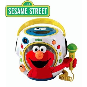 Sesame Street Rock with Elmo Musical Toy Boom Box