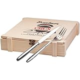 Bruntmor, CRUX Royal 18/10 Stainless Steel 16-piece Steak Knife set Wooden Gift Box
