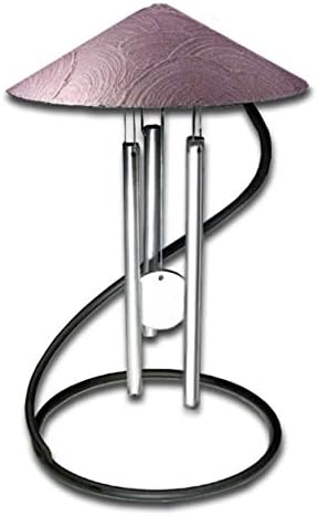 Sunblossom Spiral Solar Tabletop Wind Chime