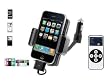 Premium Advanced Car Mount Charger Holder for Apple iPhone 3G and 3GS / iPod Touch 2nd and 3rd Gen - Cutting Edge FM Chipset with New DC Surge Protection and Stabilized Flex-Neck with Remote Controller